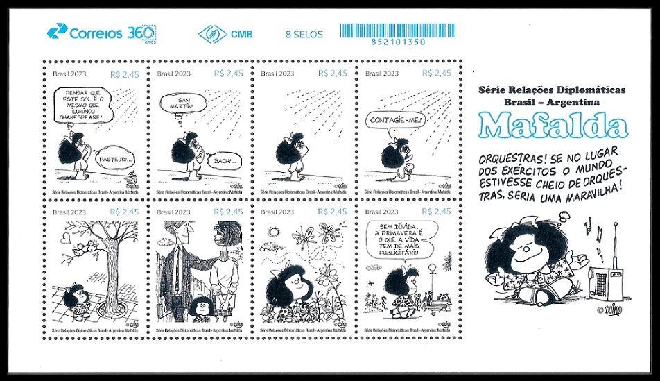 Série Relações Diplomáticas – Brasil – Argentina: Mafalda